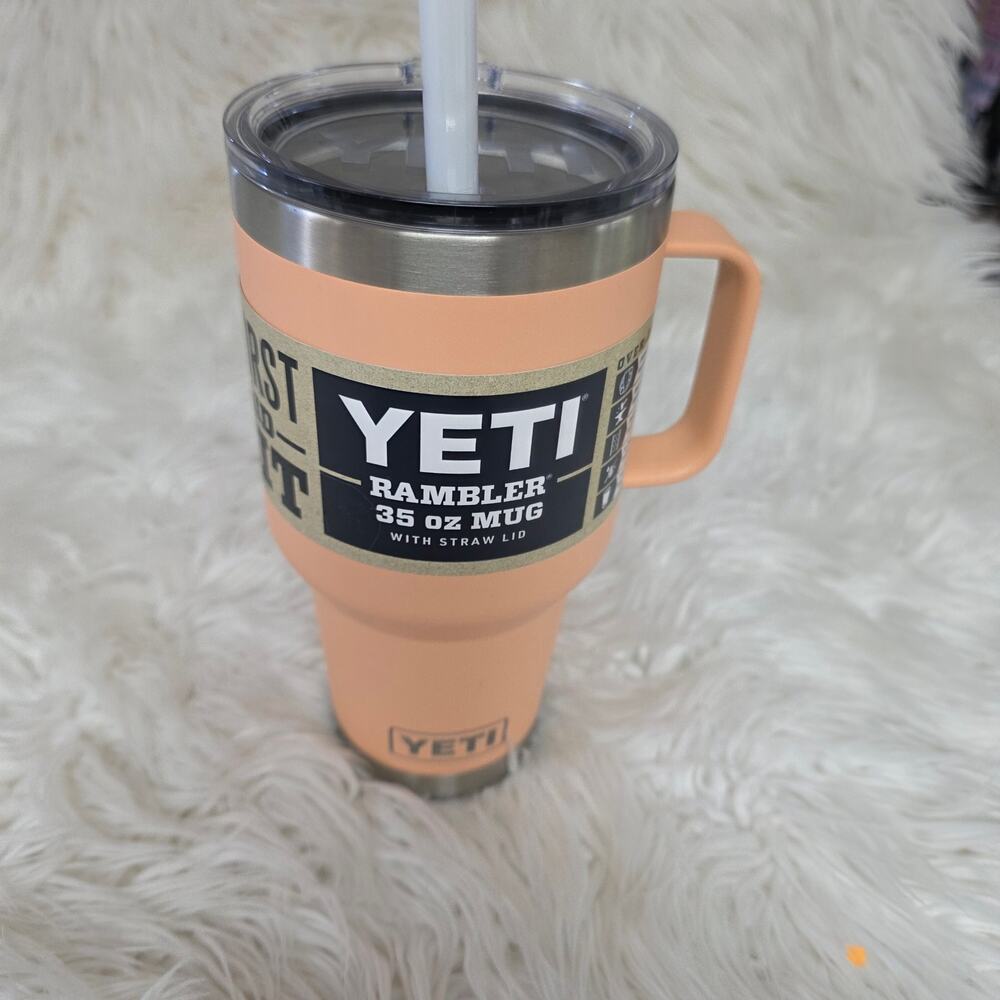 YETI 35 oz. Rambler Mug with Straw Lid